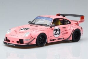 Porsche 911 993 RWB Pink Pig Asia Edition GT Spirit 1:18 GT762 Pryskyřice
