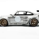 Porsche 911 993 RWB Stříbrný Phantom Asia Edition GT Spirit 1:18 CLDC017 Pryskyřice - image 3 of 6