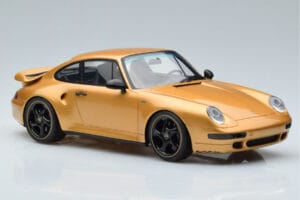 Porsche 911 993 Turbo S Project Gold GT Spirit 1:18 GT836 Pryskyřice – obrázek 4 z 6