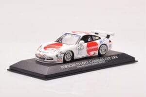 Porsche 911 996 GT3 Cup Team Araxa Buchbinder Racing #27 Landen Porsche Carrera Cup 2004 Minichamps 1:43 400046227 Kov – obrázek 2 z 4