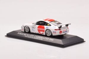 Porsche 911 996 GT3 Cup Team Araxa Buchbinder Racing #27 Landen Porsche Carrera Cup 2004 Minichamps 1:43 400046227 Kov – obrázek 3 z 4