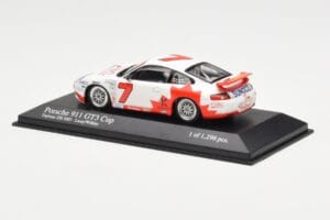 Porsche 911 996 GT3 Cup CIBC #7 L. Wilkins Daytona 250 2003 Minichamps 1:43 400036907 Kov – obrázek 3 z 4