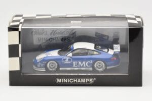 Porsche 911 996 GT3 Cup EMC2 #4 Hardt Porsche Carrera Cup 2004 Minichamps 1:43 400046204 Kov – obrázek 4 z 4