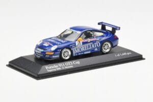 Porsche 911 996 GT3 Cup Team Morellato #16 O. Maximin Porsche Supercup 2006 Minichamps 1:43 400066416 Kov – obrázek 2 z 4