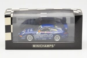 Porsche 911 996 GT3 Cup Team Morellato #16 O. Maximin Porsche Supercup 2006 Minichamps 1:43 400066416 Kov – obrázek 4 z 4