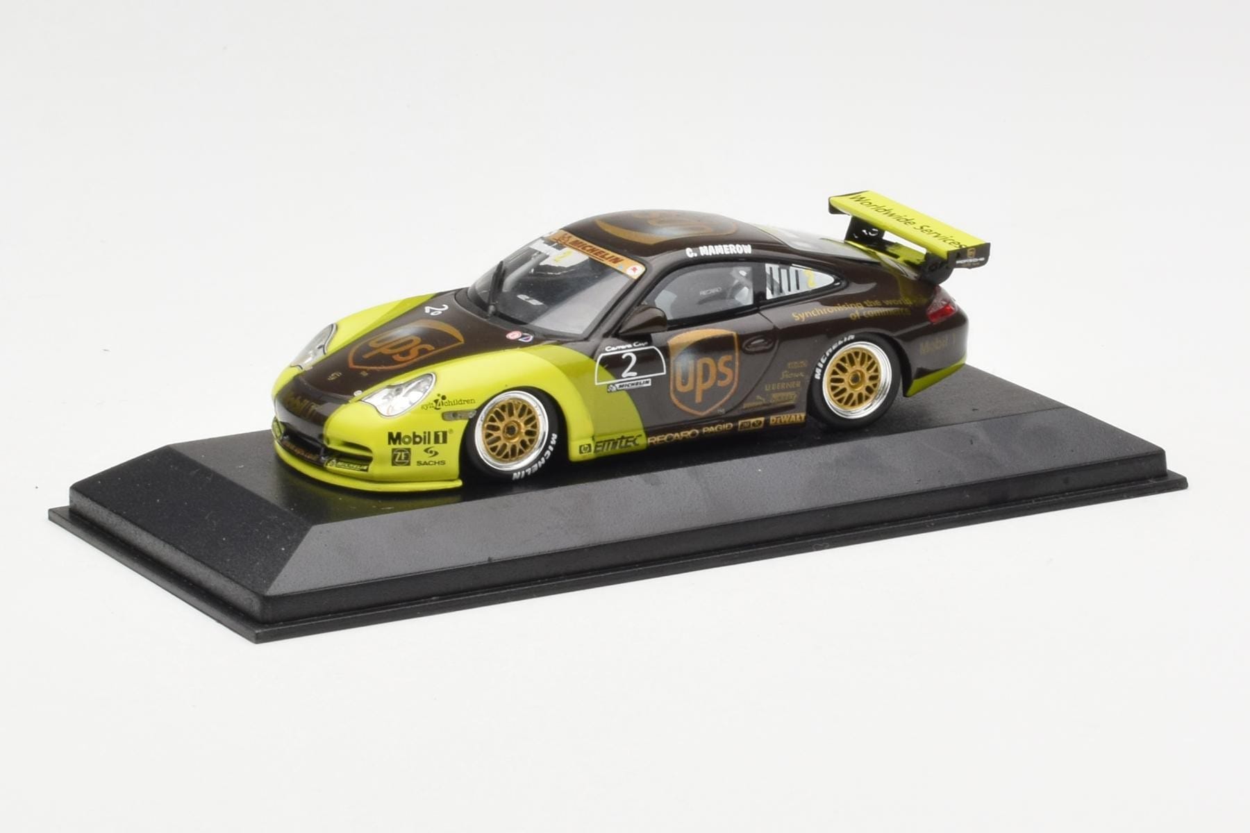 Porsche 911 996 GT3 Cup #2 UPS Mamerow Minichamps 1:43 WAP02012215 Kov – obrázek 2 z 4