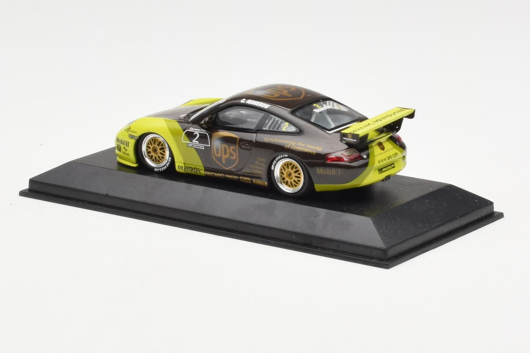 Porsche 911 996 GT3 Cup #2 UPS Mamerow Minichamps 1:43 WAP02012215 Kov – obrázek 3 z 4