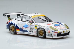 Porsche 911 996 GT3 R J. Ickx 24 Hours of Le Mans 2003 AUTOart 1:18 80379 Kov – obrázek 5 z 7