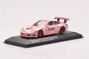 Porsche 911 996 GT3 RS Pink Sally #45 Petty / Jeanette Phoenix 250 2004 Minichamps 1:43 400046945 Kov – obrázek 2 z 4