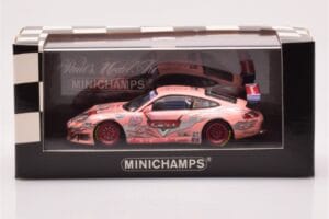 Porsche 911 996 GT3 RS Pink Sally #45 Petty / Jeanette Phoenix 250 2004 Minichamps 1:43 400046945 Kov – obrázek 4 z 4