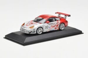 Porsche 911 996 GT3 RSR Flying Lizard #80 S. Neiman / J. Pechnik / J. Van Overbeek GT2 Class 24 Hours of Le Mans 2005 Minicha – obrázek 2 z 4