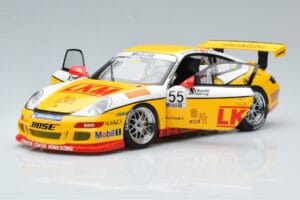 Porsche 911 997 GT3 Cup D. O'Young Carrera Cup Asia 2007 AUTOart 1:18 80785 Kov – obrázek 2 z 7