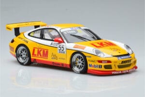 Porsche 911 997 GT3 Cup D. O'Young Carrera Cup Asia 2007 AUTOart 1:18 80785 Kov – obrázek 5 z 7