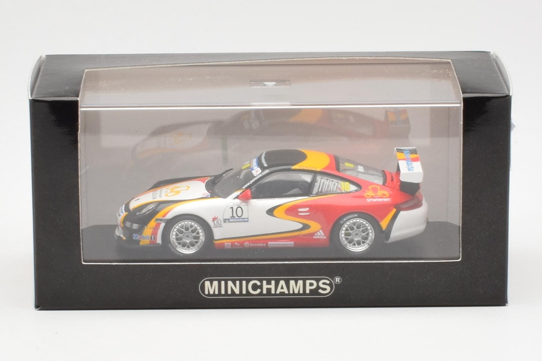 Porsche 911 997 GT3 Cup #10 Horion Supercup 2006 Minichamps 1:43 400066410-M1 Kov – obrázek 4 z 4