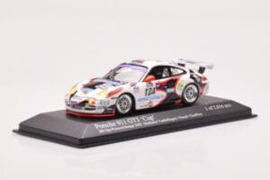 Porsche 911 997 GT3 Cup #124 Mattheus / Geoffroy / Vanbellingen / Fumal 24 Hours of Spa 2005 Minichamps 1:43 400056224 Kov – obrázek 2 z 4