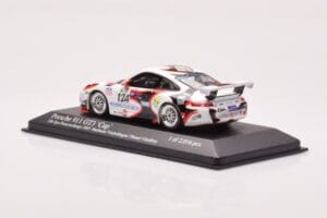 Porsche 911 997 GT3 Cup #124 Mattheus / Geoffroy / Vanbellingen / Fumal 24 Hours of Spa 2005 Minichamps 1:43 400056224 Kov – obrázek 3 z 4