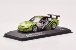 Porsche 911 997 GT3 Cup #8 E. Brown IMSA GT3 Challenge 2009 Minichamps 1:43 400096708 Kov – obrázek 2 z 4