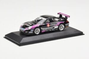 Porsche 911 997 GT3 Cup Swissvax #30 K. Sasaki Carrera Cup Asia Macau 2007 Minichamps 1:43 400076430 Kov – obrázek 2 z 4