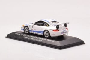 Porsche 911 997 GT3 Cup #3 Team Araxa Racing R. Westbrook Porsche Carrera Cup 2007 Minichamps 1:43 WAP02012318VKK Kov – obrázek 3 z 4