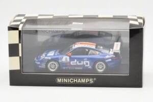 Porsche 911 997 GT3 Cup Team Konrad Motorsport #8 M. Schrey Porsche Supercup 2006 Minichamps 1:43 400066408 Kov – obrázek 4 z 4