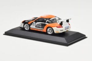 Porsche 911 997 GT3 Cup Noble Group #6 D. Watts Carrera Cup GB 2009 Minichamps 1:43 400076409 Kov – obrázek 3 z 4