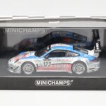 Porsche 911 997 GT3 R Cybernet #123 Fumal / Thiry / Rosenlad / Lefort 24 Hours of Spa 2011 Minichamps 1:43 - image 4 of 4
