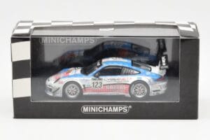 Porsche 911 997 GT3 R Cybernet #123 Fumal / Thiry / Rosenlad / Lefort 24 Hours of Spa 2011 Minichamps 1:43 400118923 Kov – obrázek 4 z 4