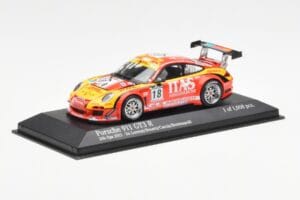 Porsche 911 997 GT3 R ITAS #18 De Lorenzi / Bonetti / Caccia / Bontempelli 24 Hours of Spa 2011 Minichamps 1:43 400118918 Kov – obrázek 2 z 4