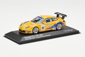Porsche 911 997 GT3 RS T2M #91 Yamagishi / Fournoux / Konopka 24 Hours of Le Mans 2006 Minichamps 1:43 400066991 Kov – obrázek 2 z 4
