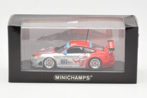 Porsche 911 997 GT3 RSR Flying Lizard #80 S. Neiman / J. Bergmeister / J. van Overbeek 24 Hours of Le Mans 2008 Minichamps 1: – obrázek 4 z 4