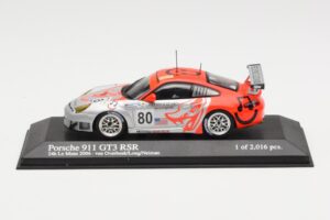 Porsche 911 997 GT3 RSR Flying Lizard #80 S. Neiman / P. Long / J. Van Overbeek 24 Hours of Le Mans 2006 Minichamps 1:43 4000