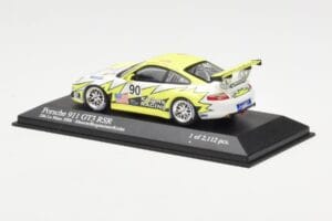 Porsche 911 997 GT3 RSR Krohn Racing #90 J. Bergmeister / T. Jonsson / T. Krohn 24 Hours of Le Mans 2006 Minichamps 1:43 4000 – obrázek 3 z 4