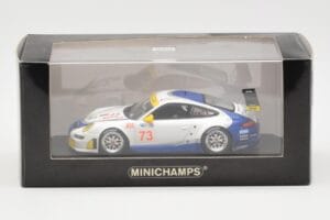 Porsche 911 997 GT3 RSR Tafel Racing #73 J. Tafel / J. Farnbacher 12 Hours of Sebring 2010 Minichamps 1:43 400076473 Kov – obrázek 4 z 4