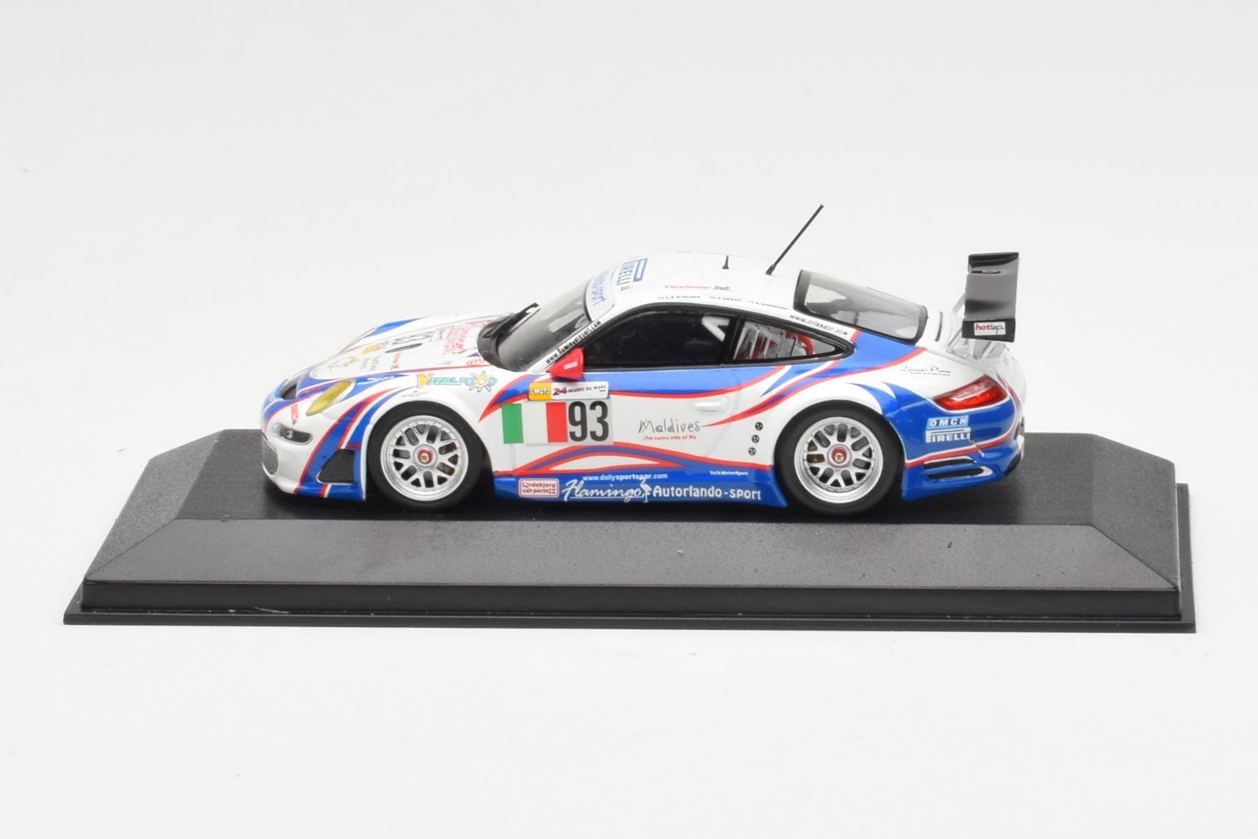 Porsche 911 997 GT3 RSR #93 Nielsen / C. Ehret / A. Simonsen 24 Hours of Le Mans 2007 Minichamps 1:43 400076793 Kov