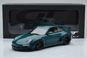 Porsche 911 997 RWB Syunkashuto Zelený GT Spirit 1:18 GT896 Pryskyřice – obrázek 6 z 6