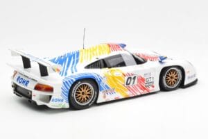 Porsche 911 GT1 #1 A. McNish / R. Sullivan / U. Alzen Rohr Motorsport Daytona 24 Hours 1998 UT Models 1:18 39611 Kov – obrázek 2 z 6