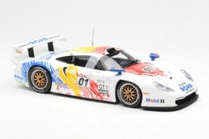 Porsche 911 GT1 #1 A. McNish / R. Sullivan / U. Alzen Rohr Motorsport Daytona 24 Hours 1998 UT Models 1:18 39611 Kov – obrázek 4 z 6