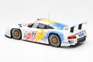 Porsche 911 GT1 #1 A. McNish / R. Sullivan / U. Alzen Rohr Motorsport Daytona 24 Hours 1998 UT Models 1:18 39611 Kov – obrázek 5 z 6