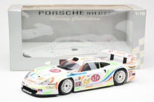 Porsche 911 GT1 #38 T. Boutsen / M. Kelleners 24 Hours of Le Mans 1998 UT Models 1:18 39817 Kov – obrázek 6 z 6