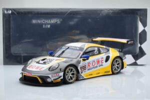 Porsche 911 GT3 R Rowe Racing #998 F. Makowiecki / A. Pilet / N. Tandy 2nd Place 24 Hours of Spa-Francorchamps 2019 Minichamp – obrázek 6 z 6