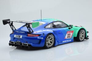 Porsche 911 GT3 R Falken Motorsports #33 K. Bachler / M. Muller / T. Engelhart / M. Werner 24 Hours of Nurburgring 2020 Minic – obrázek 2 z 6