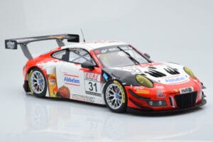 Porsche 911 GT3 R Frikadelli Racing Team #31 M. Arnold / I. Fernandez Winners VLN Round 3 2018 Minichamps 1:18 153186991 Kov – obrázek 4 z 6