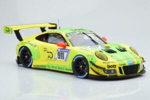 Porsche 911 GT3 R Manthey Racing #911 F. Scherer / K. Estre / R. Dumas / L. Vanthoor / E. Bamber 24 Hours of Nurburgring 2018 – obrázek 4 z 6
