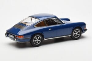 Porsche 911 S 901 Modrý Norev 1:18 187647 Kov – obrázek 2 z 6
