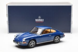 Porsche 911 S 901 Modrý Norev 1:18 187647 Kov – obrázek 6 z 6