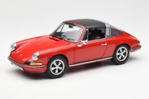 Porsche 911 Targa S Červený Schuco 1:18 450036200