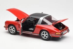 Porsche 911 Targa S Červený Schuco 1:18 450036200 Kov – obrázek 6 z 9