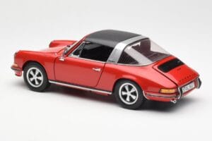 Porsche 911 Targa S Červený Schuco 1:18 450036200 Kov – obrázek 8 z 9