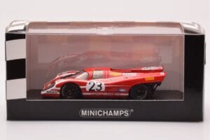 Porsche 917 #23 H. Herrmann / R. Attwood 24 Hours of Le Mans Winner 1970 Minichamps 1:43 WAP0200190B Kov – obrázek 4 z 4