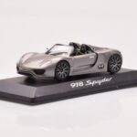 Porsche 918 Spyder Šedá Metalíza Minichamps 1:43 - image 2 of 4